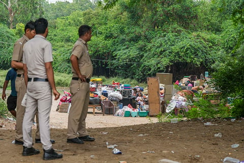 Demolition drive in Delhi